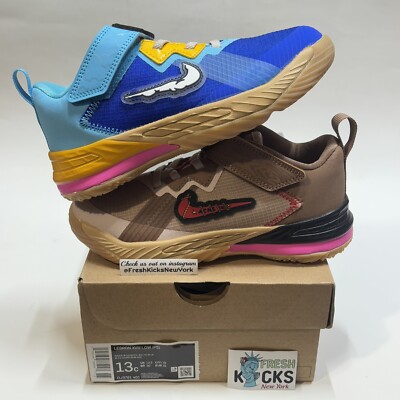 Nike Lebron 18 Low Space Jam Little Kids Size 13c Child (UK12.5/EU31) DJ3761-401