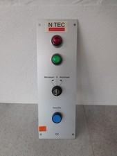 N TEC Control Panel with Buttons + Key + Lights, Measures 35cm x 11cm