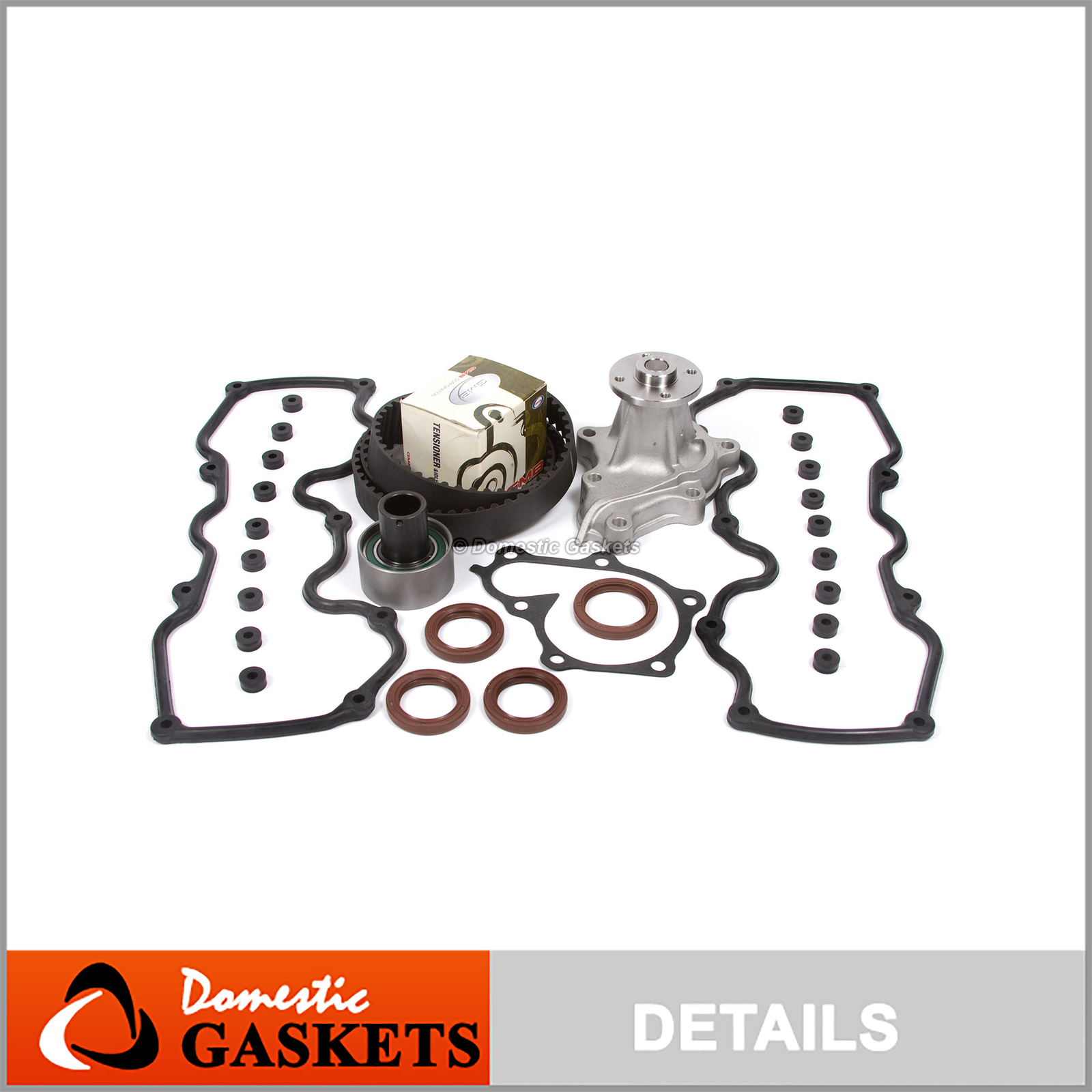 Timing Belt Water Pump Valve Cover Fit 9902 Nissan Quest Villager 3.3L