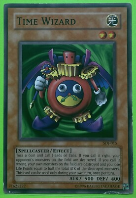 Yu-Gi-Oh! TCG Time Wizard Starter Deck Joey SDJ-015 Unlimited Common HP DMG  | eBay