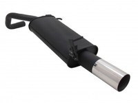 Novus Sport-Auspuff EndschalldäMpfer+Abe 1X90Mm Rund FüR VW Polo 5 V-9N/9N3