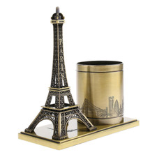Creativity Office Metal Pen Holder Stationery Pencil Storage Box Desk Decor