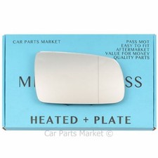 Right side Wide Angle Wing door mirror glass for Citroen Zx 1991-98 heat +plate