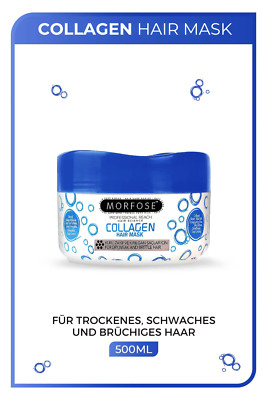 Morfose Collagen Hair Mask 500ml   Trockene Haare   Blau   Haarmaske Spülung