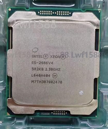 Intel Xeon E5-2686 v4 2.3GHz SR2K8 18 Cores 36T LGA2011-3 Server CPU Processor