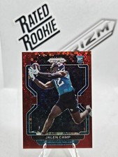 Jalen Camp 2021 Prizm #410 No Huddle Red Disco Prizm /50 SSP Rookie RC Jaguars 