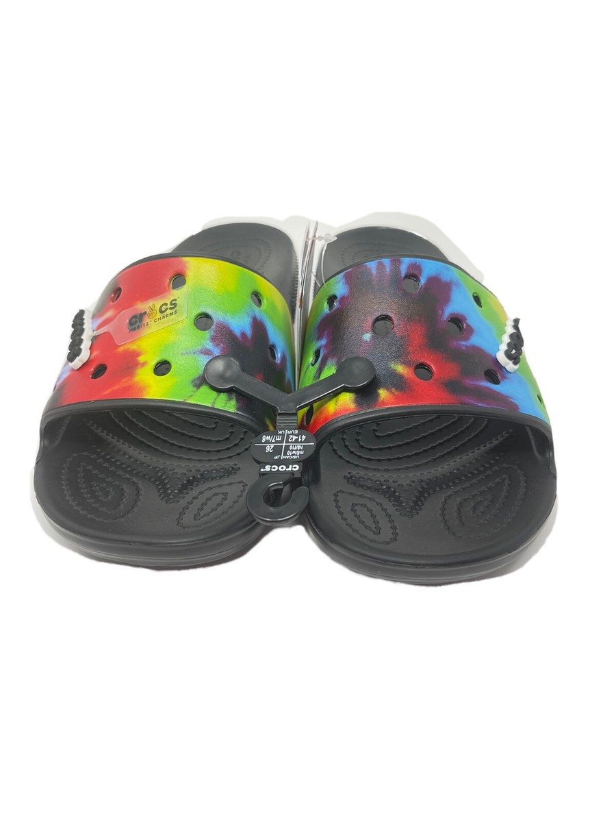CROCS CLASSIC TIE DYE SLIDE Sandals Men display picture 2