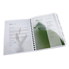 Office Depot Pre-Punched Index Dividers For Binding Comb Sets  9" x  11"