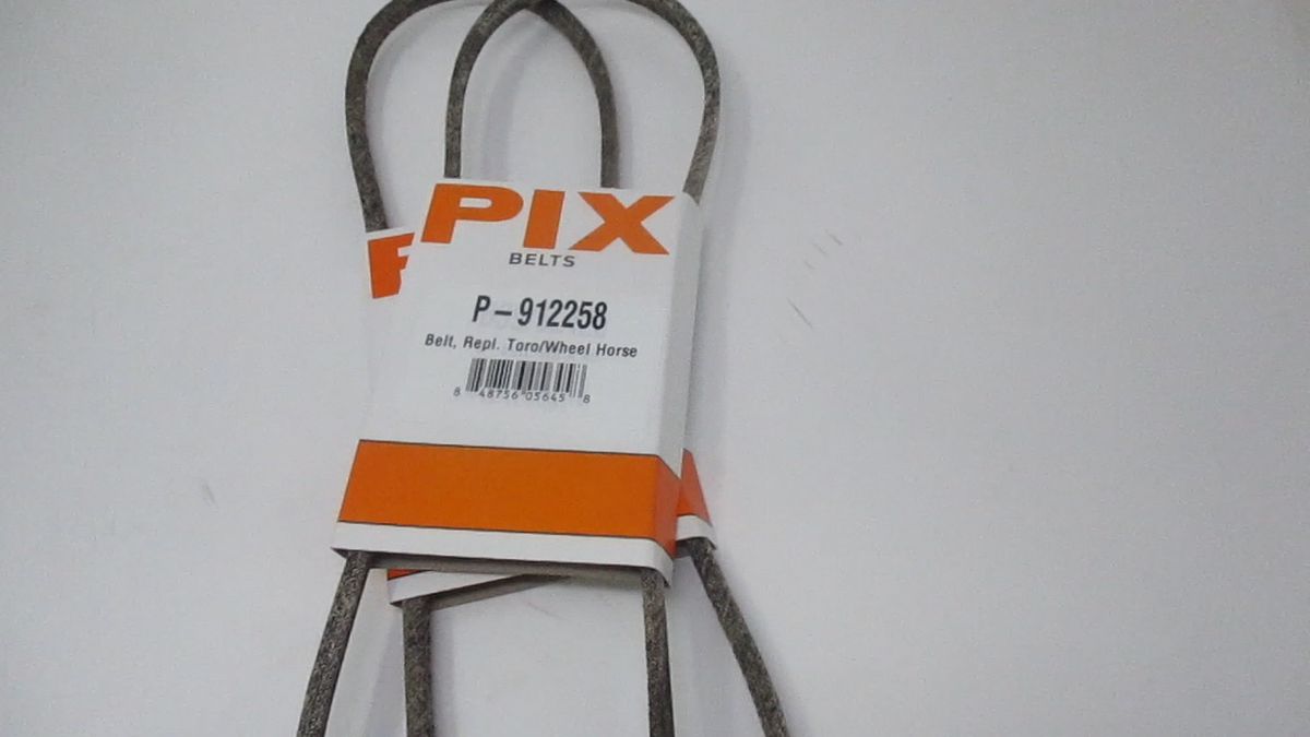 2 For Toro 91-2258 Lawn-Boy 22” Recycler Lawnmower V-Belt by Pix P