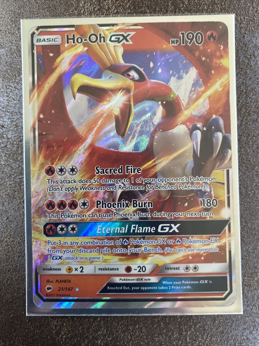 Ho-Oh GX - 21/147 - Ultra Rare