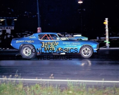 JUNGLE JIM LIBERMAN CHEVROLET CAMARO RS FUNNY CAR DRAG RACING AA FC PHOTO NHRA