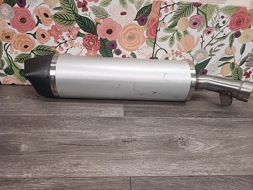 ARROW Sport Exhaust Slip On Aluminum With Carbon Fiber Tip 10023 - Picture 5 of 8