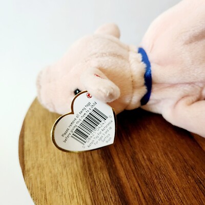 TY Beanie Baby – Knuckles Das Schwein, Sammlerfigur