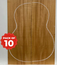 Lot of 10, Genuine Mahogany Seconds Guitar Dreadnought Back  Sides 1 Day Price