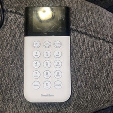 SimpliSafe SSKP3 Security Keypad White Wirele...