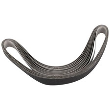 12Pcs 1 x 30 Inch Silicon Carbide Fine Grit Sanding Belts 400, 600, 800,7904