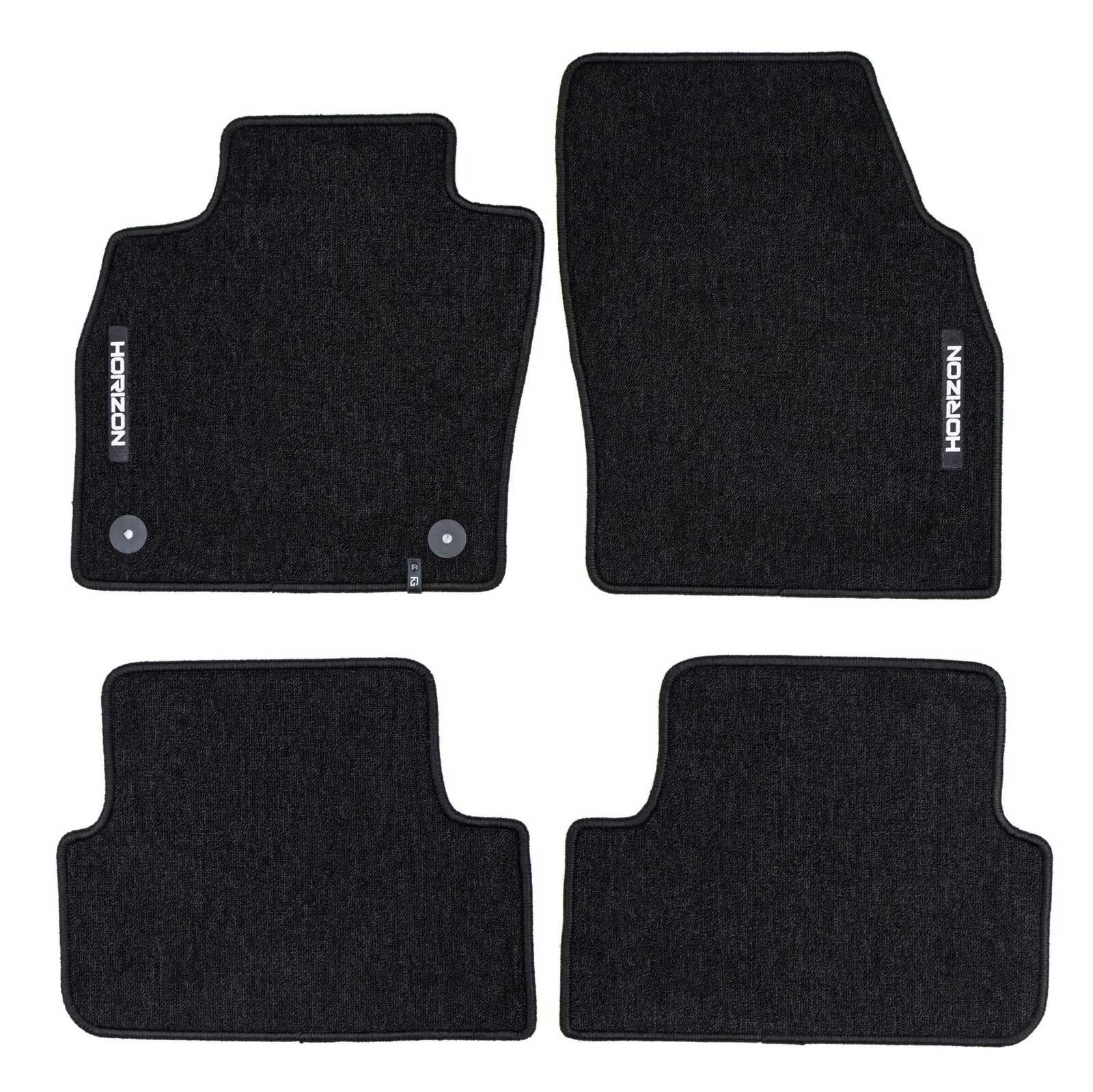 Fits FROGUM HR469921 HORIZON SEAT ARONA 2017-, CROSSOVER VELOUR MATS, 4pcs