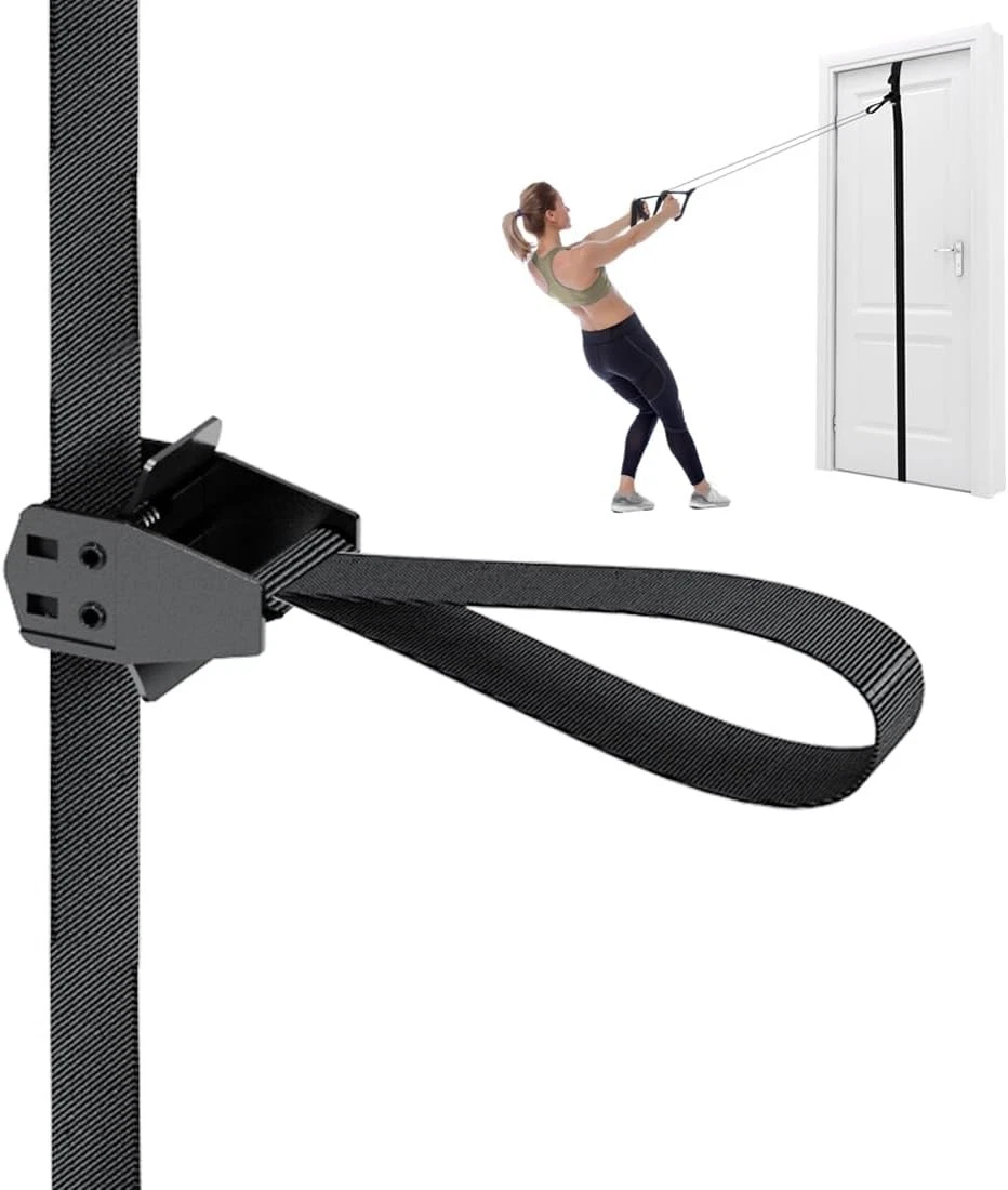 FITKIT Door Wall Sliding Anchor Straps for Resistance Bands