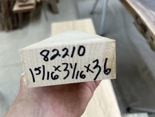 Hard Maple Guitar Neck Blank Quarter Sawn 1 5/16 x 3 1/16 x 36
