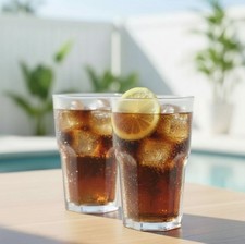 Trinkbecher Becher 0,3L  x  75 St&uuml;ck Eventbecher Caipy Mehrweg frost Optik PP