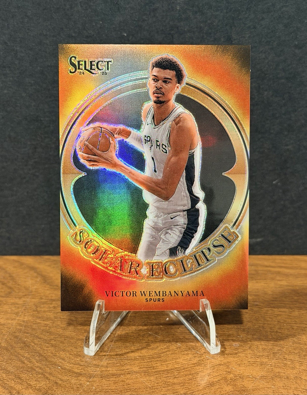 2024-25 Panini Select Victor Wembanyama Solar Eclipse *Case Hit* SSP