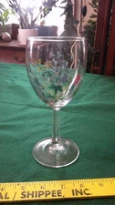 Portmeirion The Holly and The Ivy 10 Ounce Wine Water Glasses Goblets 5 BUCKS!