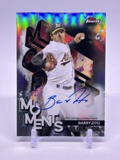 2024 Topps Finest - Finest Moments Auto Barry Zito #FMA-BZ Refractor