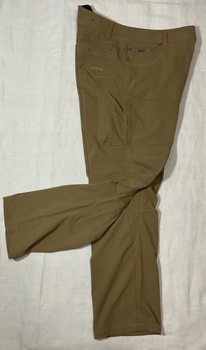 KUHL KONFIDENT Air Pants 38x32 Brown Hiking Vented Knee Straight Cargo - Picture 18 of 18