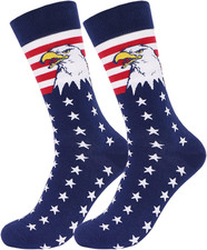 American Flag Socks Stars Stripes Patriotic Socks for Men and Women