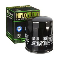 Hiflo ÖLfilter Schwarz (FüR: Moto Guzzi Quota 1100 Es Km 98-01 )