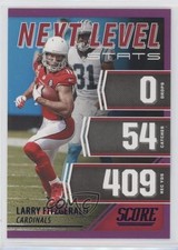 2021 Score Next Level Stats Purple Larry Fitzgerald #NL11 7m3