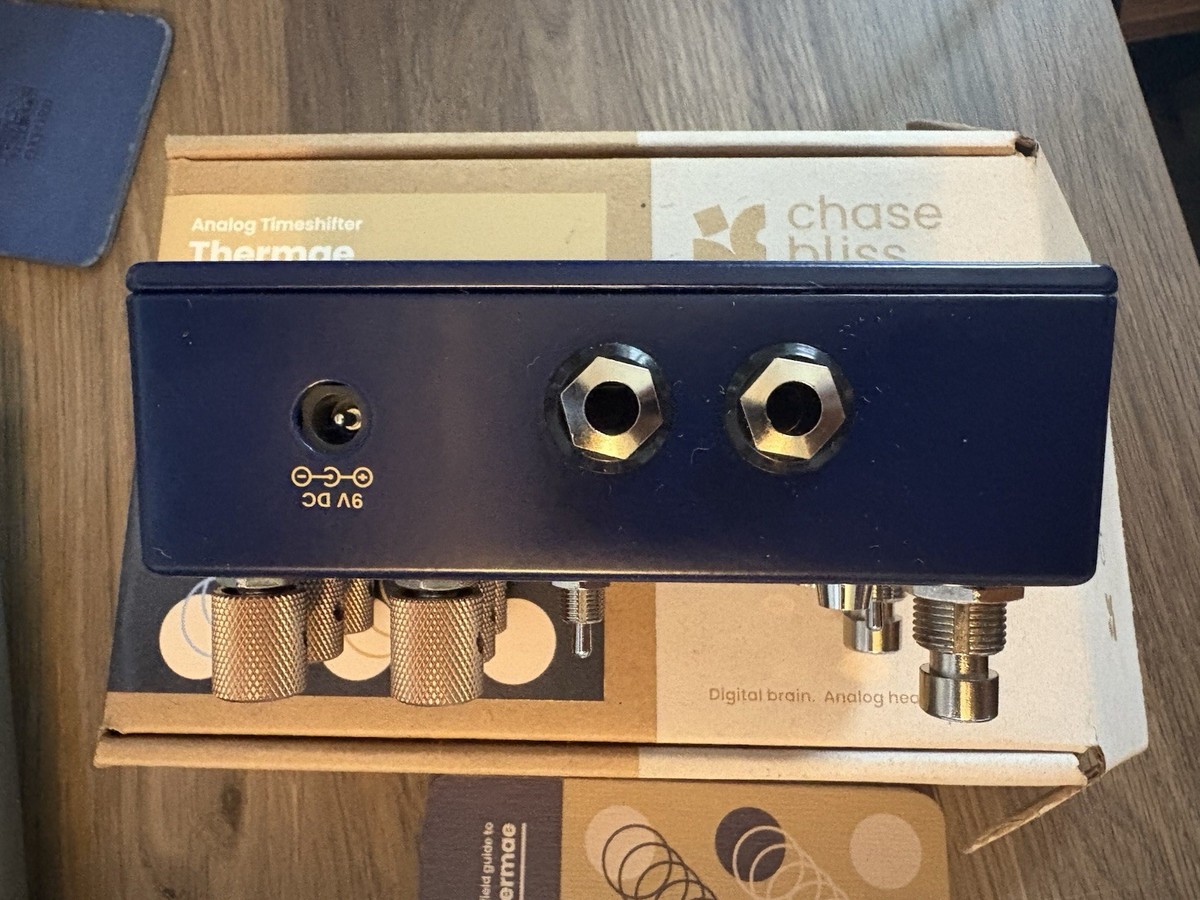 【完動品】Chase Bliss　Thermae Analog Delay Chase Bliss Thermae Analog Delay and Harmonizer Effect Pedal
