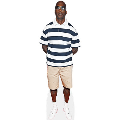 Chad Ochocinco Johnson (Casual) Pappaufsteller lebensgross