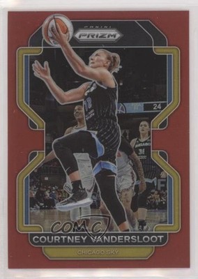 2022 Panini Prizm WNBA Red Prizm 8/199 Courtney Vandersloot #103 5l1