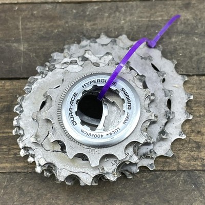 VIntage Shimano Dura-Ace Hyperglide Cassette 8s 23t 23-13 Lockring