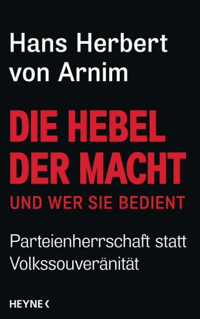 Die Hebel der Macht Hans Herbert von Arnim