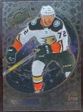 2022 - 2023 Skybox Hunter Drew Metal Universe Rookie #176 Hockey Card