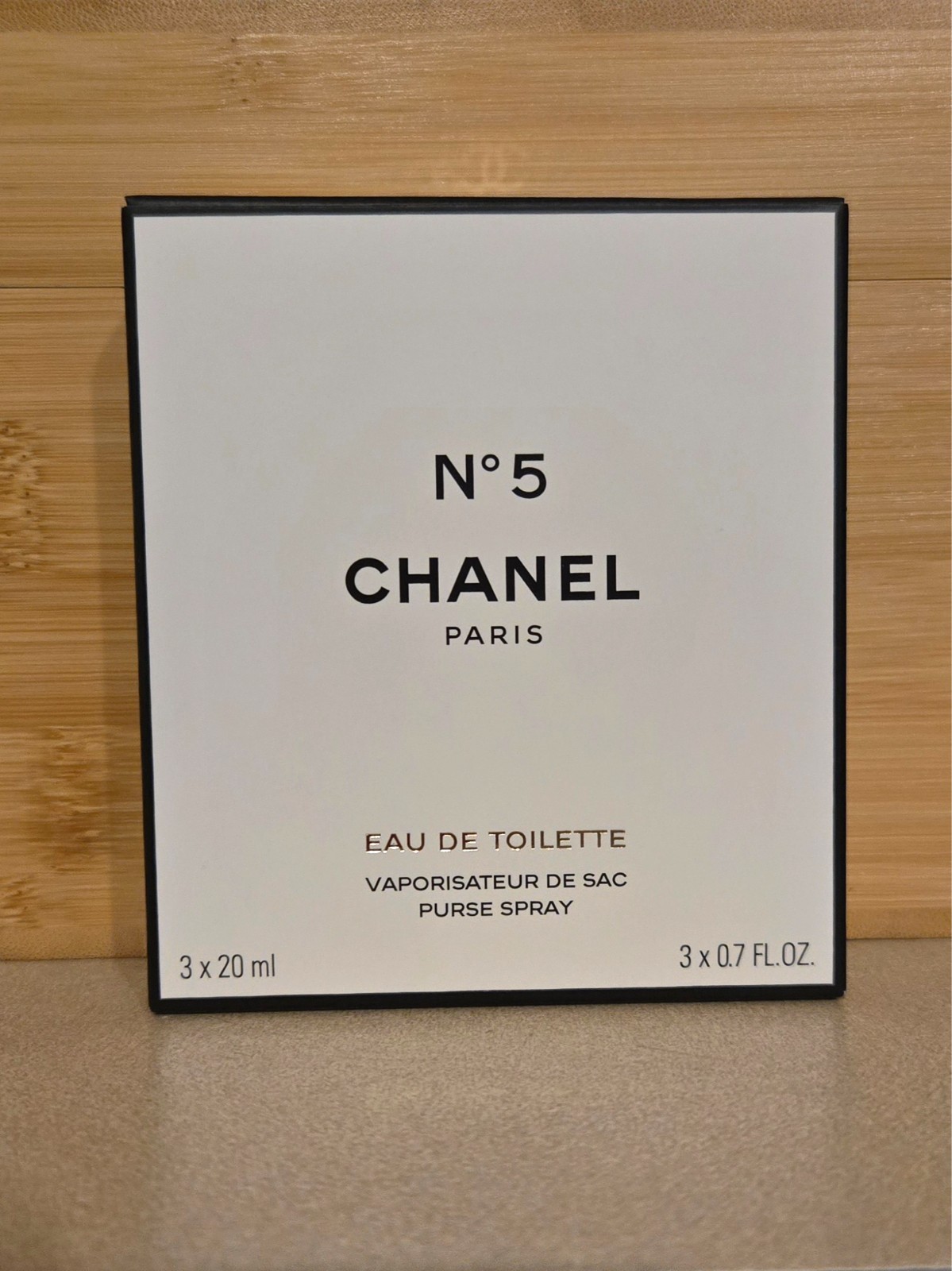 Chanel number 5 perfume for women purse spray 0.7 FL OZ x3 thumbnail 3