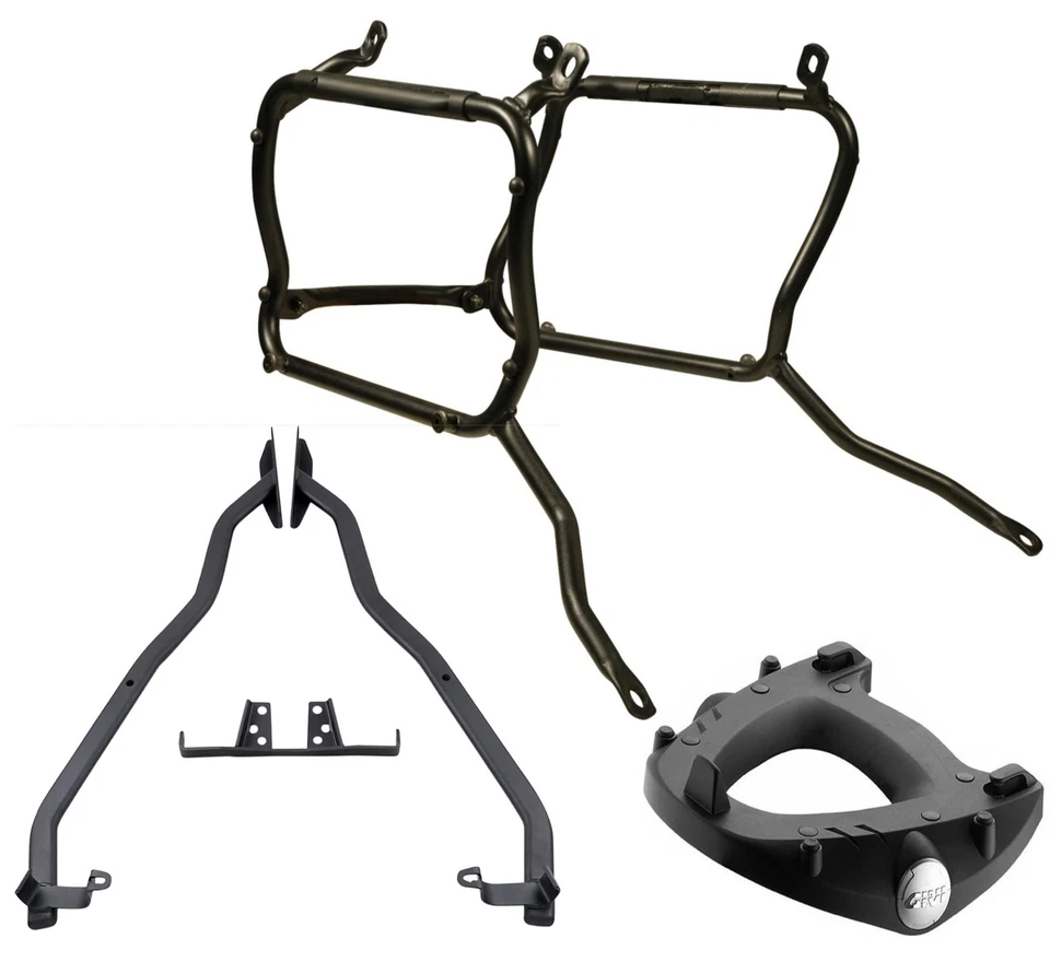 MOTORRADKOFFER MONOKEY TREKKER SCHWARZ 52 LT GIVI BMW R 1100 GS 1996 96 1997 97 Foto 2 de 4