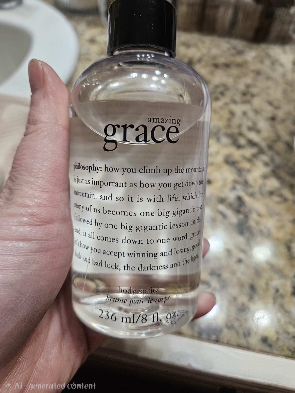 PHILOSOPHY Amazing Grace Body Spritz 8 fl. oz.  NO PUMP  NEW