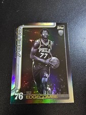 2025-26 Topps Basketball- VJ Edgecombe #203 Blackout (RC)