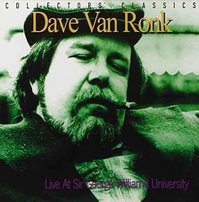 Dave Van Ronk Live at Sir George William (CD) Album