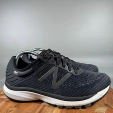 New Balance 860v10 Men's Running Shoes Black Size 9.5 4E Wide