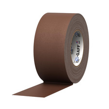 Pro Tapes Premium Grade Gaffer Tape PRO-Gaff : 3 in. x 55 yds. Brown 