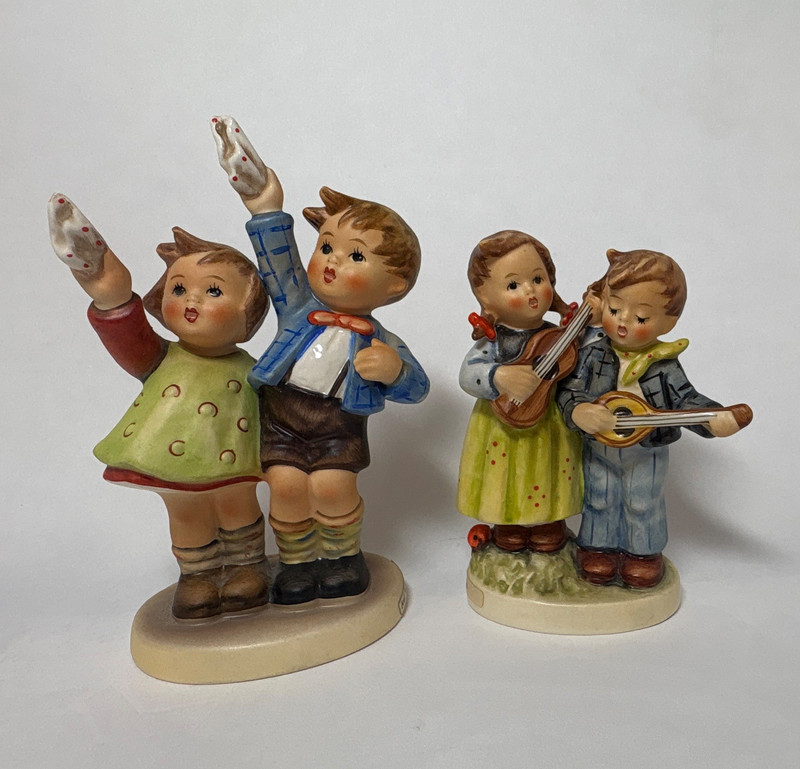 Goebel Hummel TMK5 lot with ‘Auf Wiedershen’ and ‘Happy Days’ mid 70s