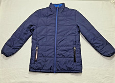 Calvin Klein Boys Navy Blue Puffer Jacket Size M 10/12  30 