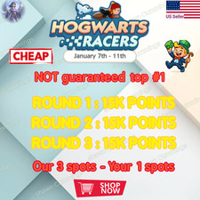 Hogwarts Racers⚡Monopoly Go |3 Slots 10k point/Race (3 Race 45K point) - Fast