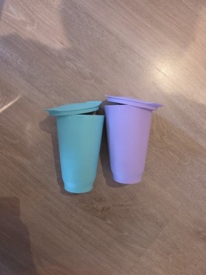 2 Tupperware Allegra Becher 450 ml  