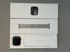 NEW Apple Watch Series 9 45mm Stainless Steel Milanese Loop Graphite GPS  Cell