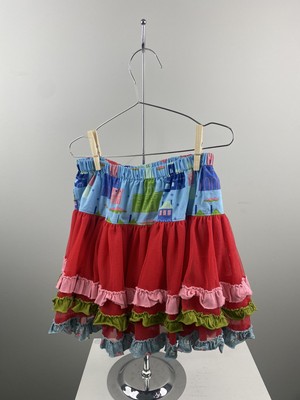 Matilda Jane Girls tutu skirt multi color Tulle Twirl Size 6